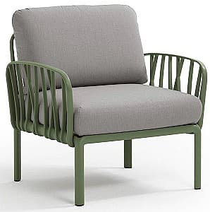 Кресло для террасы Nardi POLTRONA 40371.16.172 Агава (Зеленый)/Серый