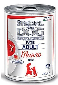 Влажный корм для собак Special Dog EXCELLENCE PATE ADULT BEEF 400gr