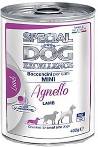 Hrană umedă pentru câini Special Dog EXCELLENCE CHUNKIES MINI ADULT LAMB 400gr