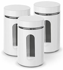 Set de recipiente alimentare Tadar Prato White