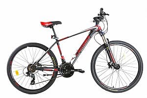Bicicleta de munte Crosser MT-036 26x17 21S Shimano+Logan Hidraulic BLACK/RED