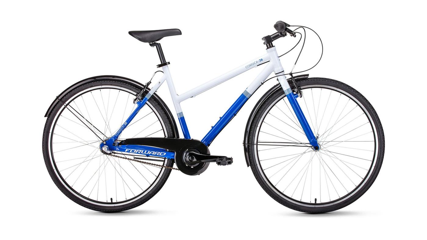 Городской велосипед Forward Corsica 28 White/Blue