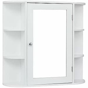 Шкаф в ванную Costway JV10446WH Белый