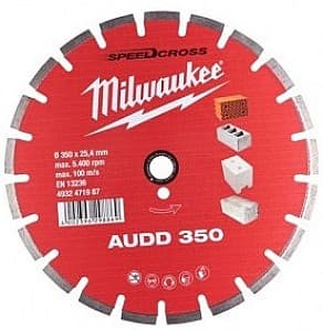 Диск для болгарки Milwaukee UDD350