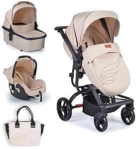 Коляска 3 в 1 Cangaroo Ellada Beige + Auto Chair