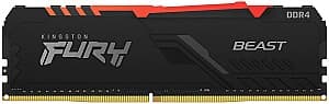 Memorie operativa RAM Kingston Fury Beast RGB 16GB DDR4-3200 (KF432C16BB12A/16)