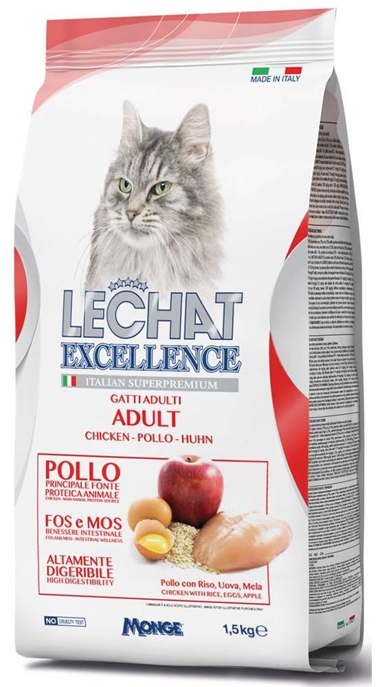 Hrana uscata pentru pisici Monge LECHAT EXCELLENCE ADULT 1.5kg