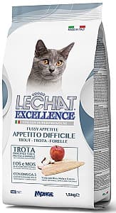 Сухой корм для кошек Monge LECHAT EXCELLENCE FUSSY APPETITE TROUT 1.5kg