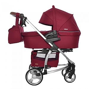 Carucior 2 in 1 Carrello VISTA AIR RUBY RED