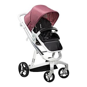 Carucior 2 in 1 Bebumi Space Silver Cabardine Pink