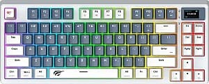 Tastatura pentru gaming Havit KB884L White/Blue