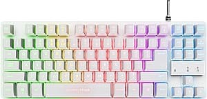 Tastatura pentru gaming Trust GXT 833 Thado White