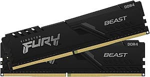 Оперативная память Kingston Fury Beast 32GB DDR4-3733MHz (KF437C19BB1K2/32)