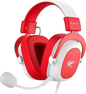 Casti pentru gaming Havit H2002d Red/White