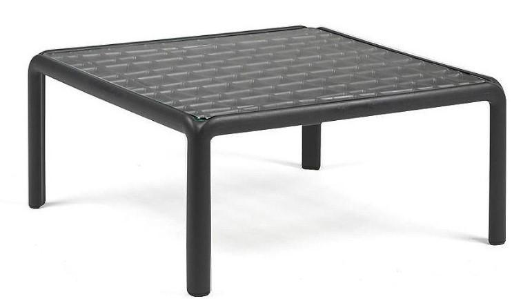 Masa de gradina Nardi KOMODO TAVOLINO VETRO 40368.02.501 Antracit
