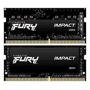 Memorie operativa RAM Kingston Fury Impact 64GB DDR4-3200MHz (KF432S20IBK2/64)