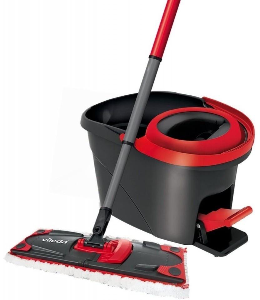 Set de curatare a podelei VILEDA Ultramat Turbo Black/Red