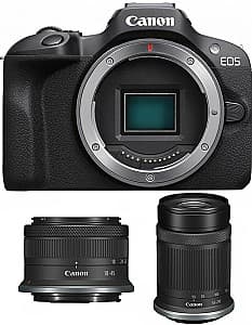 Aparat foto Canon EOS R100+RF-S 18-45 f/4.5-6.3 IS STM + RF-S 55-210 f/5.0-7.1 IS STM (6052C036)