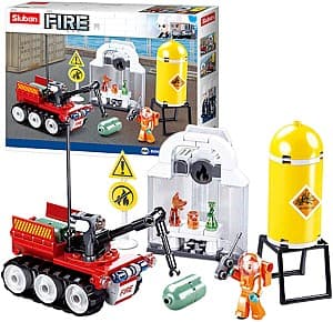 Constructor Sluban Fire Ladder Practice B0966