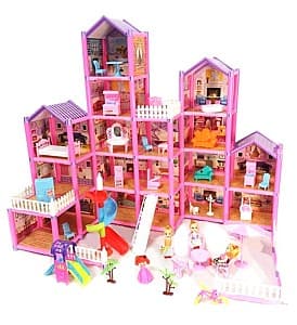 Кукольный дом AliBibi ACH5283688 Pink