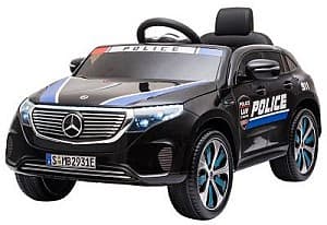 Masina electrica copii Kikka Boo Mercedes Benz EQC400 Police Black