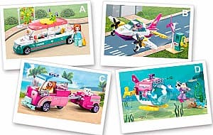 Constructor Sluban Display Girl's dream Transport