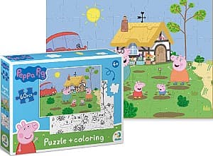 Puzzle Dodo 2 in 1 Disctractie in gradina