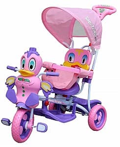 Tricicleta copii SporTrike Happy Duck Pink
