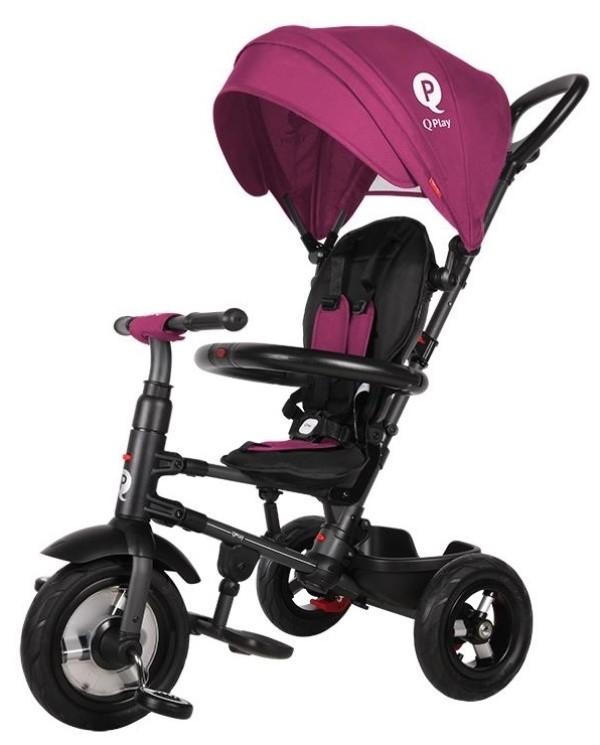 Трицикл QPlay Rito Rubber Purple