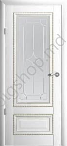 Межкомнатная дверь Albero Версаль-1 White 800 (со стеклом)