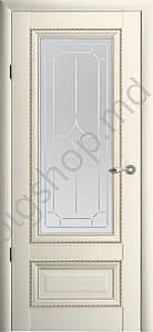 Межкомнатная дверь Albero Версаль-1 Vanilla 600-900 (со стеклом)