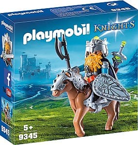 Set de jucarii Playmobil Dwarf Fighter with Pony (PM9345)
