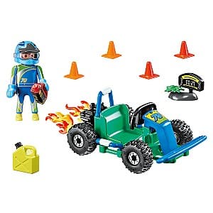 Set de jucarii Playmobil Go-Kart Racer Gift Set (PM70292)