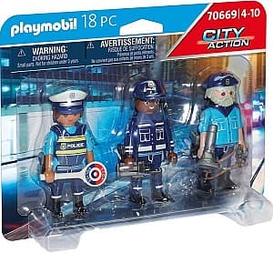Set de jucarii Playmobil Police Figure Set (PM70669)