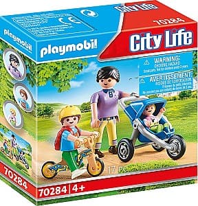 Set de jucarii Playmobil Mother with Children (PM70284)