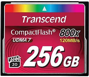 Card memorie Transcend CompactFlash 800 (TS256GCF800)