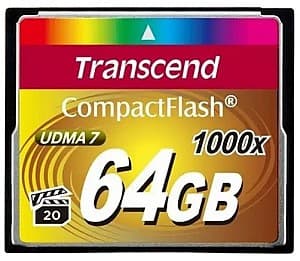 Card memorie Transcend CompactFlash 1000 (TS64GCF1000)