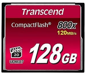 Card memorie Transcend CompactFlash 800 (TS128GCF800)