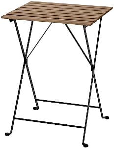 Раскладнои стол IKEA Tarno 55x54 черный/коричневый