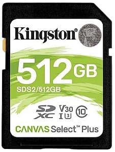Карта памяти Kingston Canvas Select Plus (SDS2/512GB)