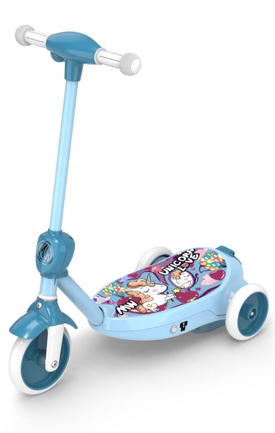 Trotineta Magic Wheels MW Bubble Blue