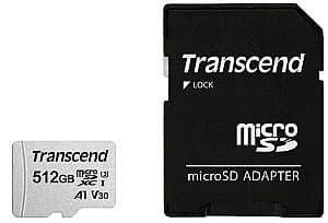 Card memorie Transcend MicroSDXC Class 10 (TS512GUSD300S-A)