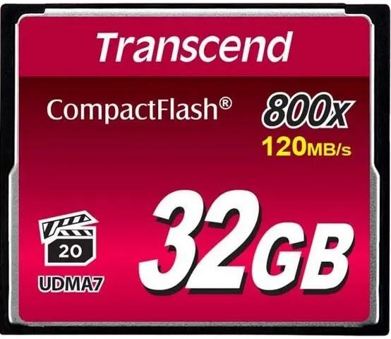 Карта памяти Transcend CompactFlash 800 (TS32GCF800)