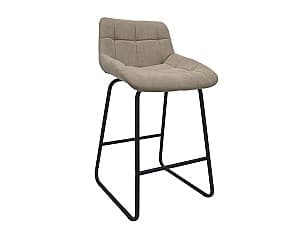 Scaun pentru bar DP Nicole CFS Hoker LB SORO-23 Black Leg Beige