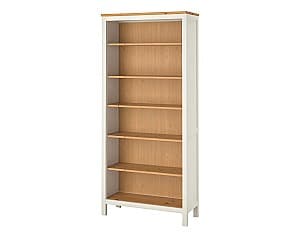 Стеллаж IKEA Hemnes 90x197 Белая Морилка/Светло-коричневый