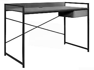 Офисный стол Nowy Styl Oxford (с ящиком) Серый/Черный