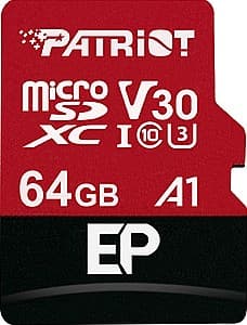Карта памяти PATRIOT EP Series 64GB PEF64GEP31MCX