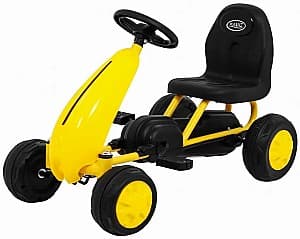 Kart cu pedale Ramiz B001.ZOL Yellow