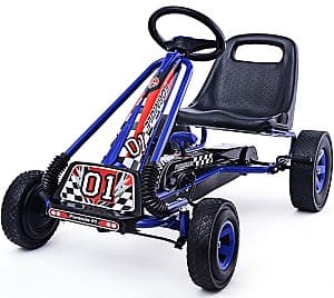 Kart cu pedale Costway TY283250BL Blue