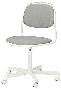 Офисное кресло IKEA Orfjall Белый/Висле Серый